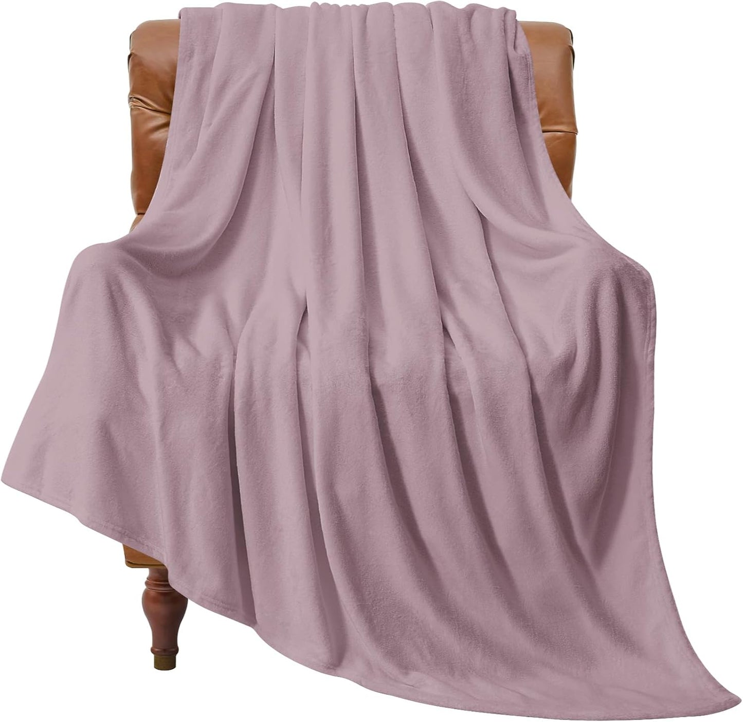 Fleece Blanket Black Throw Blankets for Couch & Bed, Luxury Plush Cozy Fuzzy Blanket 50x60 inches, Super Soft Warm Lightweight Throw Blanket for Travel Camping