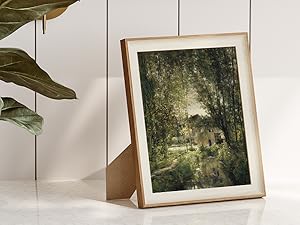 Framed Wall Art for Living Room, Swan Art Canvas Prints, Vintage Home Decor, Animals Painting Picture, Bathroom Wall Decor Gifts for Friends or Family - 12L x 10W