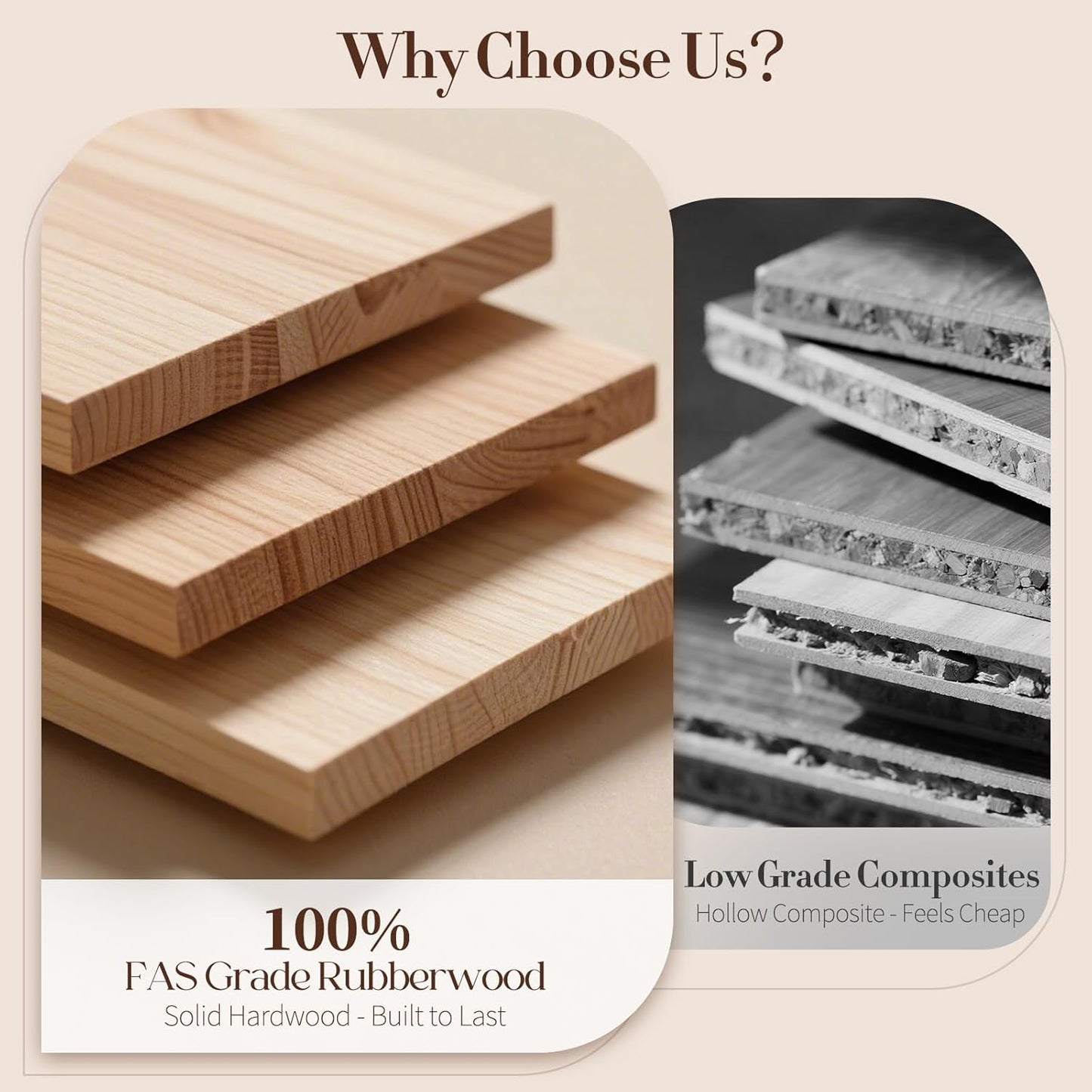 Solid Wood Coat Rack Freestanding - Rolling Clothes Rack with 8 Hooks & Shelves, Small Clothing Rack with Wheels, Heavy Duty Clothing Racks for Hanging Clothes, Portable Hall Tree for Entryway